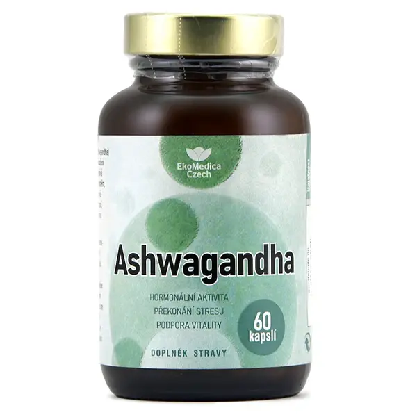 EKOMEDICA Ashwagandha 60 kapslí