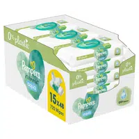 PAMPERS Harmonie aqua dětské čistící ubrousky 15 x 48 ks