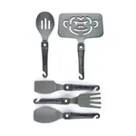 Ridgemonkey outdoors sada náčiní q-lock 5 piece utensil set