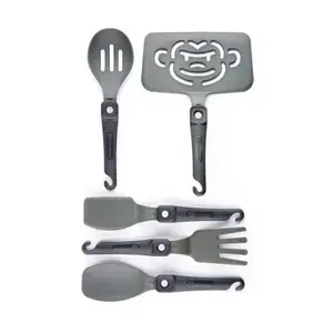 Ridgemonkey outdoors sada náčiní q-lock 5 piece utensil set