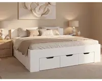 Posteľ Astral 140x200 cm, biela%