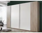 Šatníková skriňa Lotto, dub sonoma/biela%
