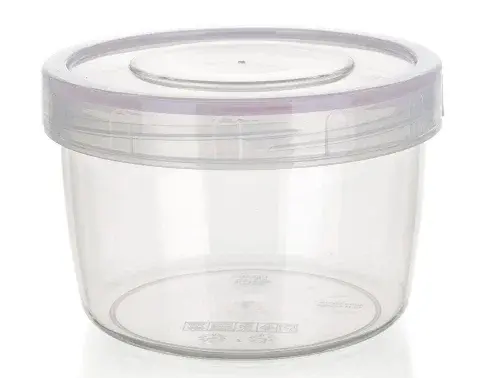 Dóza na potraviny Lara 0,5 l, hermetická okrúhla%