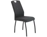 Jedálenská  stolička Elif, antracitová látka%