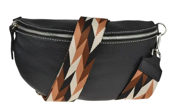 NovaKabelka.sk Reni Grande Nera s prídavným popruhom XV