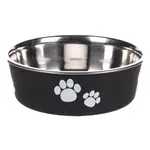 Nerezová miska Flamingo Kena čierna