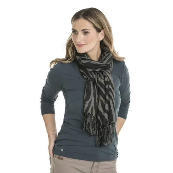 Bushman Šátek Zebra, tmavě zelený UNI