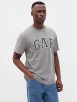 Šedé pánske tričko s logom GAP