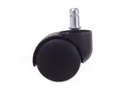 Náhradné nacvakávacie koliesko k taburetům Detail - čierne (B-20n)