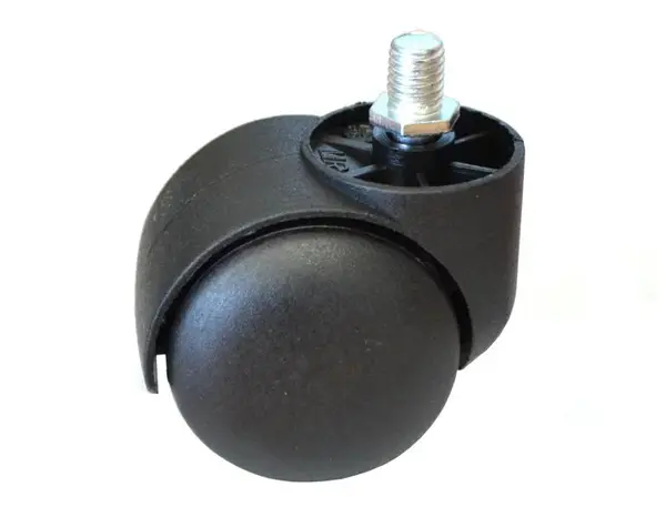 Náhradné koliesko k taburetům Detail - čierne (B-20š)