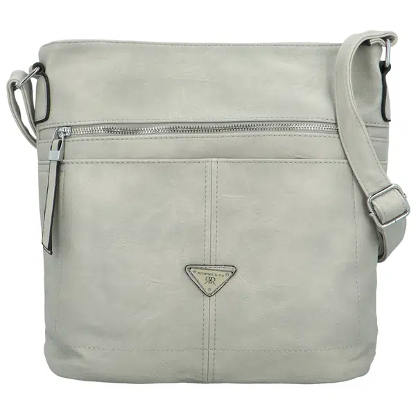 Dámska crossbody kabelka sivá - Romina & Co Bags Kelly