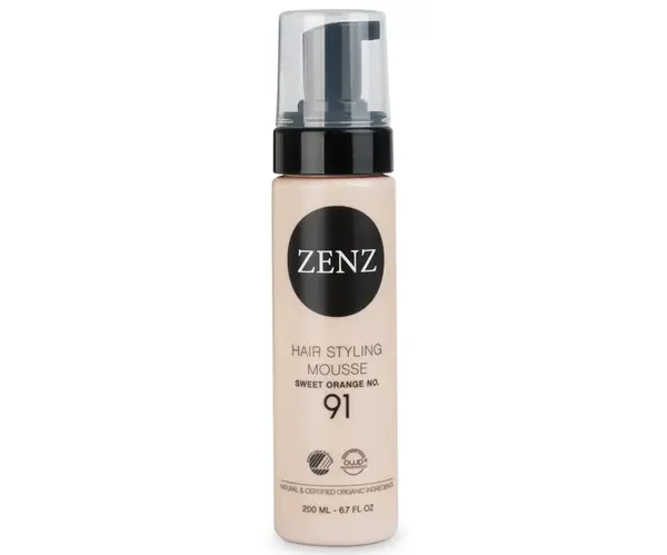 Stylingová pena pre objem a textúru vlasov Zenz Hair Styling Mousse Sweet Orange No. 91 - 200 ml + darček zadarmo