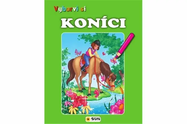 Vybarvi si - Koníci