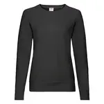 Black classic light sweatshirt Fruit of the Loom