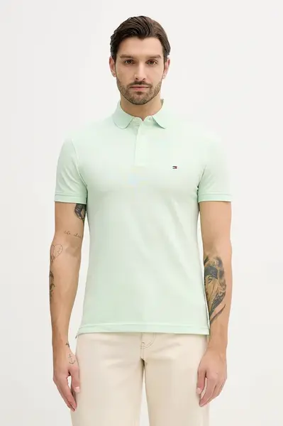 Tommy Hilfiger polo bavlněné s elastanem
