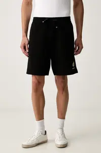 Armani Exchange  teplákové šortky pánské s bavlnou