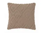 Dekorační polštář Boho rabbit 45x45 cm, taupe