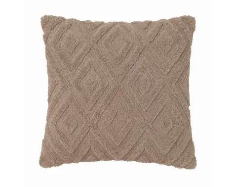 Dekorační polštář Boho rabbit 45x45 cm, taupe