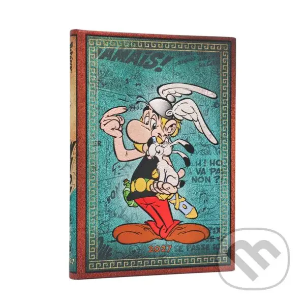 Paperblanks - 12-mesačný týždenný diár Asterix the Gaul 2027