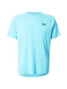 UNDER ARMOUR Funkčné tričko  nebesky modrá / čierna