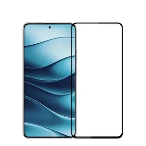 5D Tvrzené sklo pro Xiaomi Redmi Note 14 4G / 5G, černé