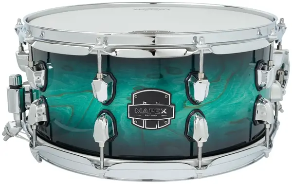 Mapex 14" x 6,5" Saturn VI Marine Teal Burst Snare Drum