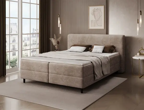 Boxspring Cortiko Rozměry: 180 x 200 cm, látka: Modullo 20
