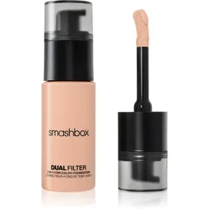 Smashbox DUAL-FILTER 2-in-1 Concealer + Foundation make-up a korektor odtieň Light 8 Cool 23.6 ml