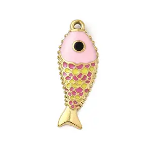 304 Stainless Steel Enamel Pendants