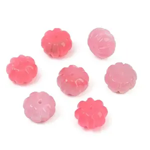 Dyed Natural Myanmar Jade Burmese Jade Carved Beads