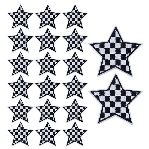 20Pcs Nylon Clothing Patches