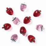 12Pcs 2 Colors Transparent Korea Acrylic Pendants
