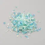 Electroplate Glass Chip Beads