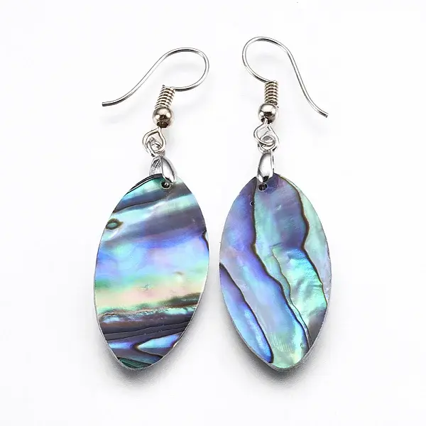 Abalone Shell/Paua Shell Dangle Earrings