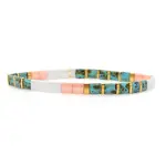 Bohemian Glass Seed Beaded Stretch Bracelets