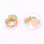 PVC Plastic with Resin Cabochons
