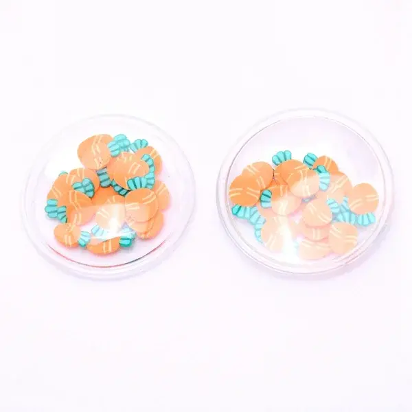 PVC Plastic with Resin Cabochons
