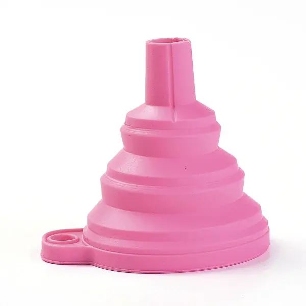 Portable Foldable Silicone Funnel Hopper