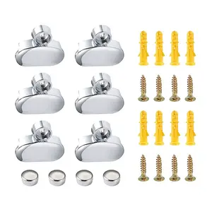 Zinc Alloy Glass Fixation Clamp Accessories