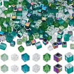 300Pcs 6 Styles Electroplate Glass Beads Strands