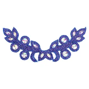Flower Pattern Rhinstone Appliques