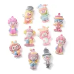 Flocking Silicone Pendants