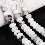 Natural White Jade Beads Strands