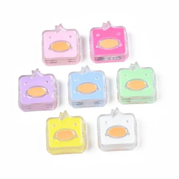 Transparent Acrylic Beads