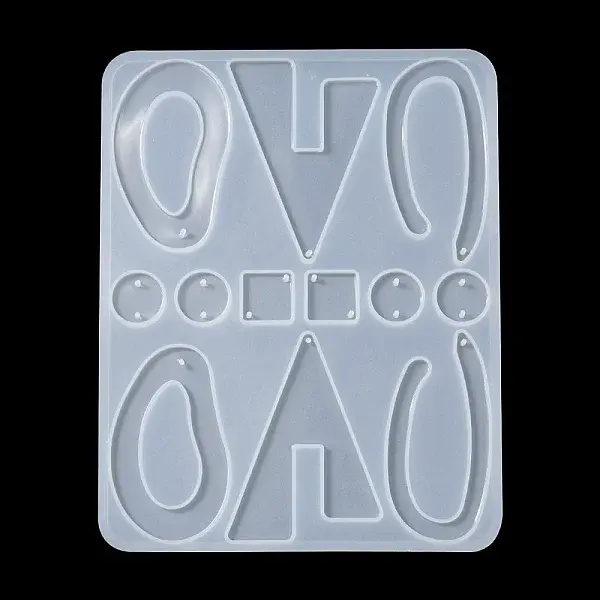 Geometric Pendant & Links Silicone Molds