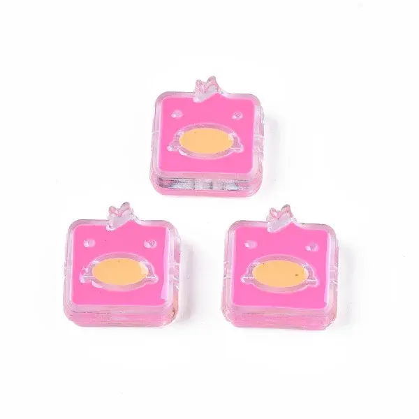 Transparent Acrylic Beads