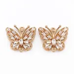 Brass Micro Pave Cubic Zirconia Links Connectors