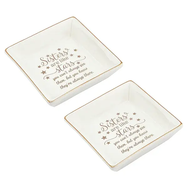 Porcelain Jewelry Plate