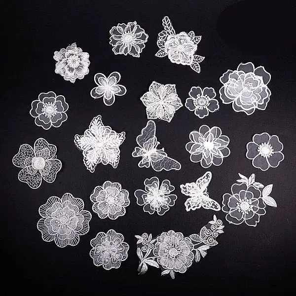 Lace Embroidery Sewing Fiber