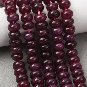 Natural White Jade Beads Strands